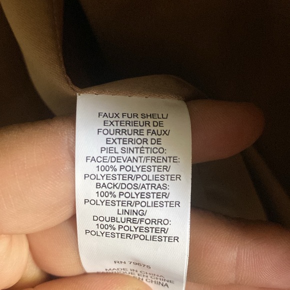 Lucky brand faux fur teddy coat - Picture 8 of 8